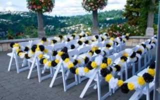 Помпоны на свадьбу: экономим бюджет, не отказываясь от красоты