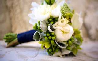 Бело-зеленый букет для невесты: варианты оформления и нюансы выбора