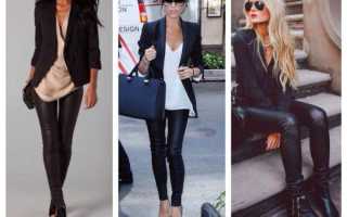 С чем носить леггинсы и лосины по временам года, а также модные и необычные идеи (фото 200+)