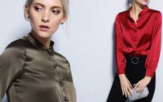 Женские шелковые блузки на 2021 год с фото стильных моделей