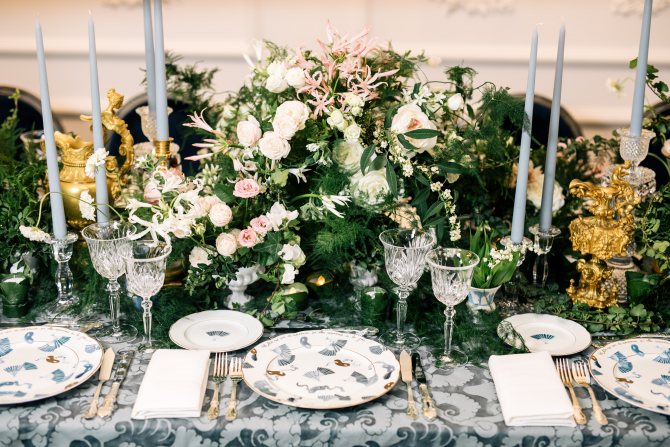 10 вариантов очень красивой свадебной сервировки