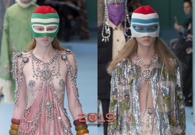 Аксессуары Gucci осень-зима 2018-2019