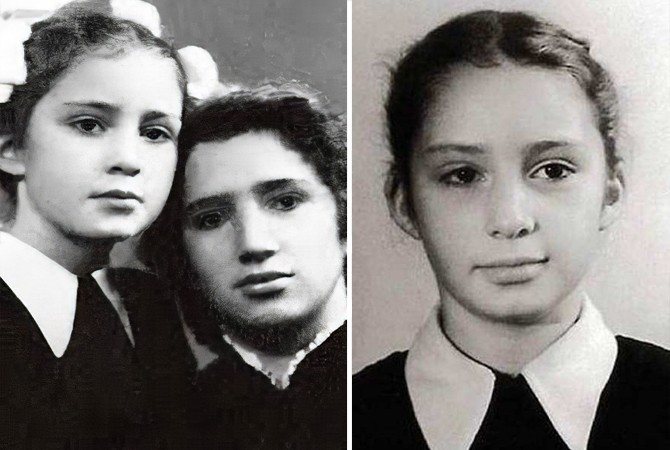 Актриса в детстве