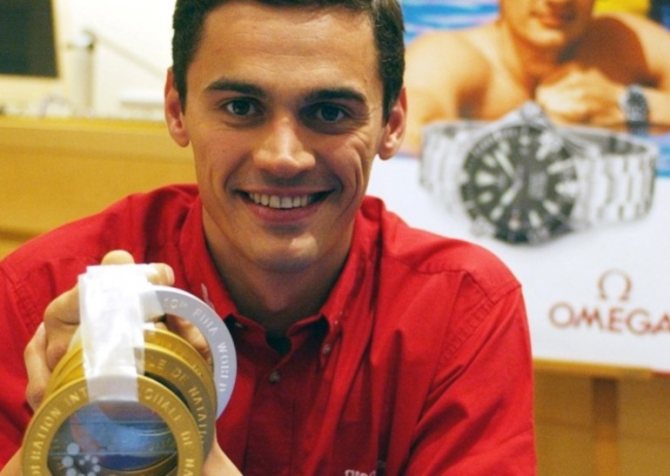 Александр Попов медали