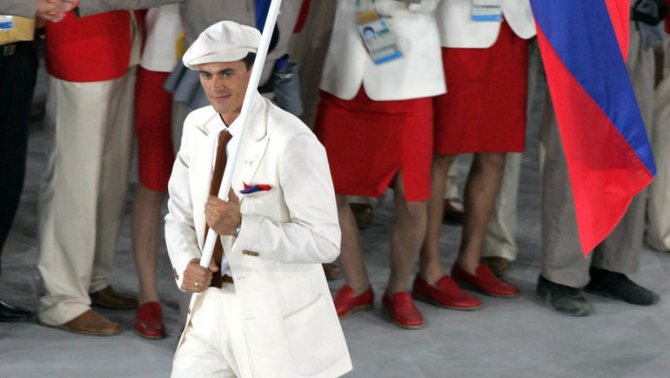 Александр Попов на Олимпиаде