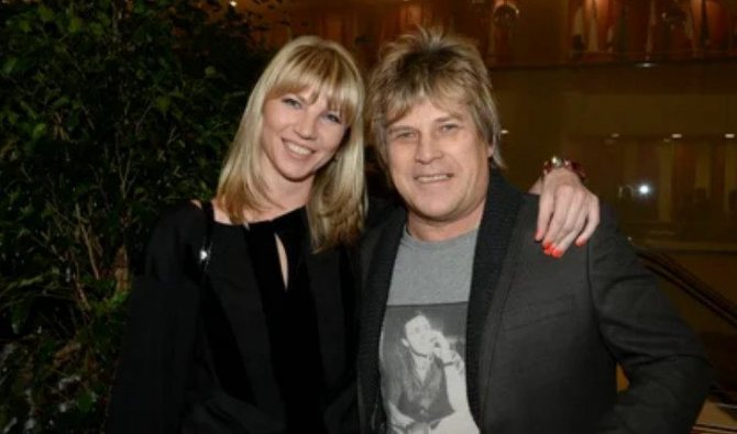 Алексей Глызин с женой