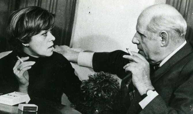 Алиса Фрейндлих с отцом