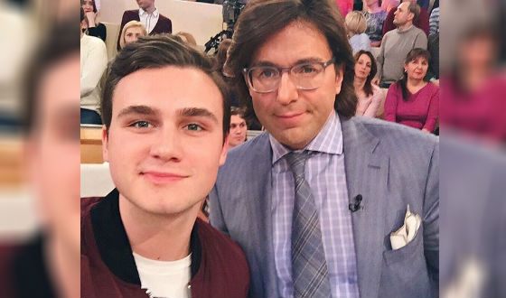 Андрей Малахов и Николай Соболев (съемки «Пусть говорят»)