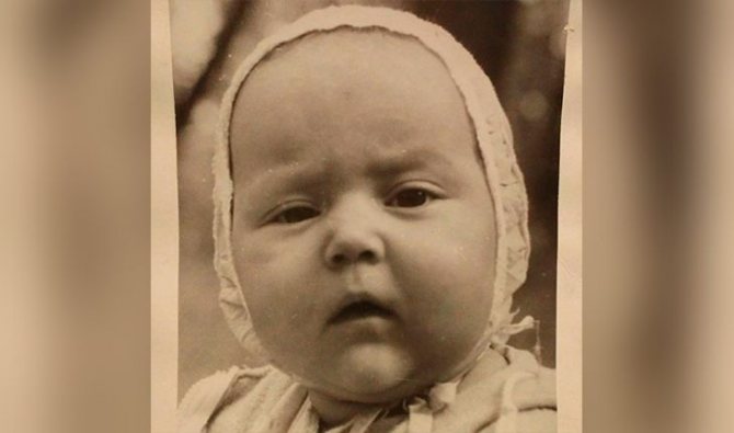 Дарья Щербакова в детстве