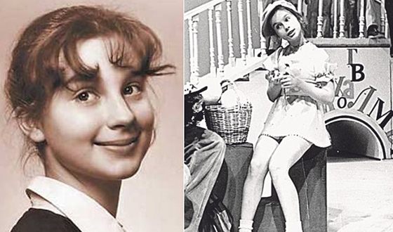 Екатерина Стриженова в детстве