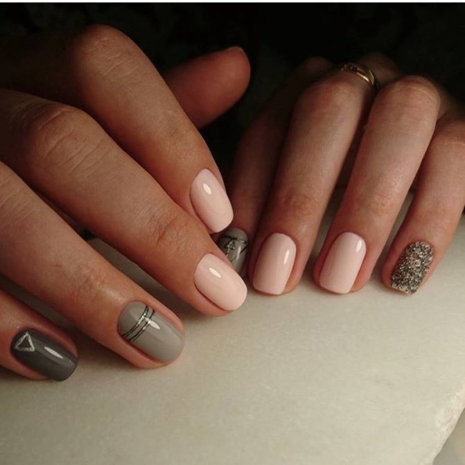 Фото modniy manikyur osen zima