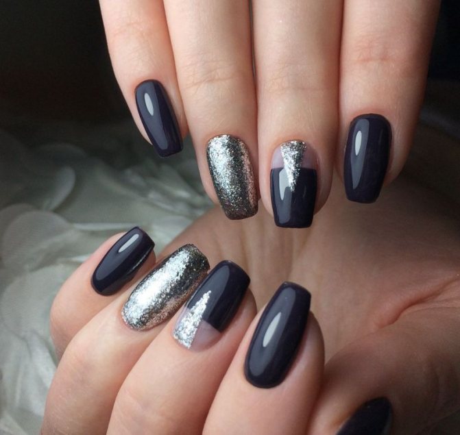 Фото modniy manikyur osen zima