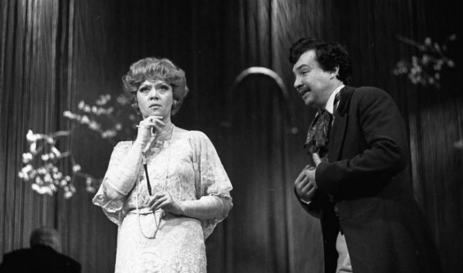 Фото со спектакля «Вишневый сад»