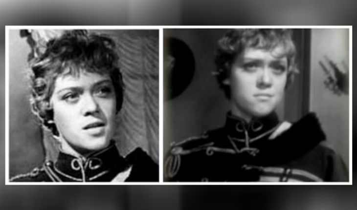 Фотопробы для роли в «Гусарской балладе»