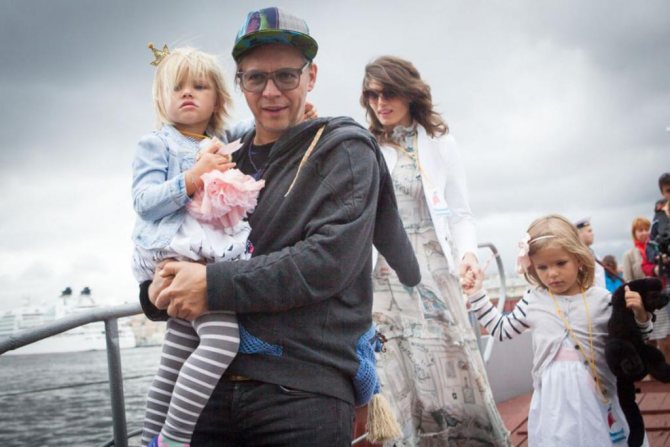 илья лагутенко с женой