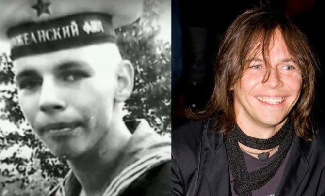 Илья Лагутенко в молодости