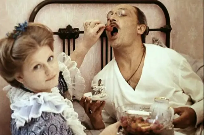 Ирина Муравьева и Михаил Козаков в фильме «Невероятное пари...»