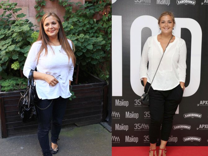 Ирина Пегова похудела