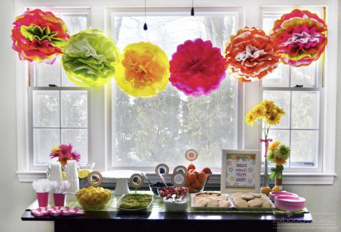 как сделать большие помпоны из бумаги