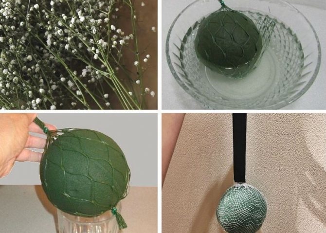 Как сделать моно-облако для невесты