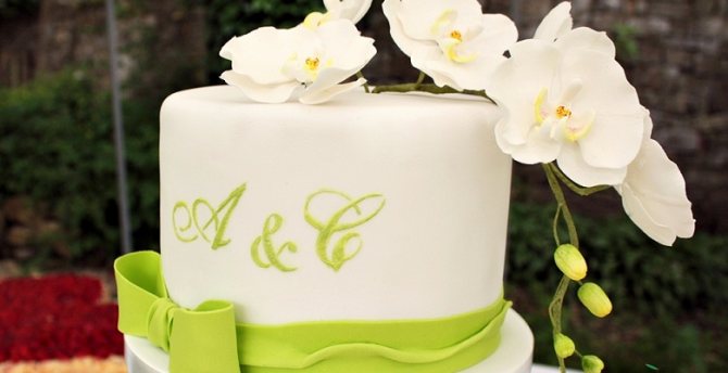 Какую сделать оригинальную надпись на свадебном торте?