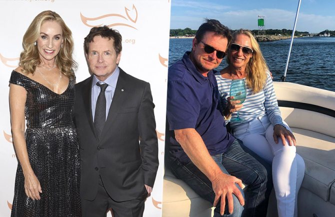 Майкл Джей Фокс и Трейси Поллан