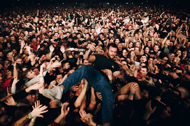 Макс Корж на концерте в Якутске