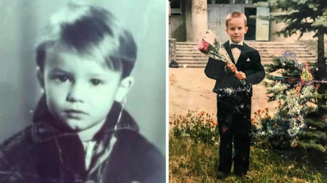 Макс Корж в детстве