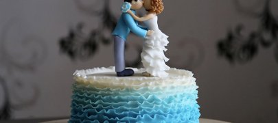 Маленький свадебный торт: выбираем дизайн