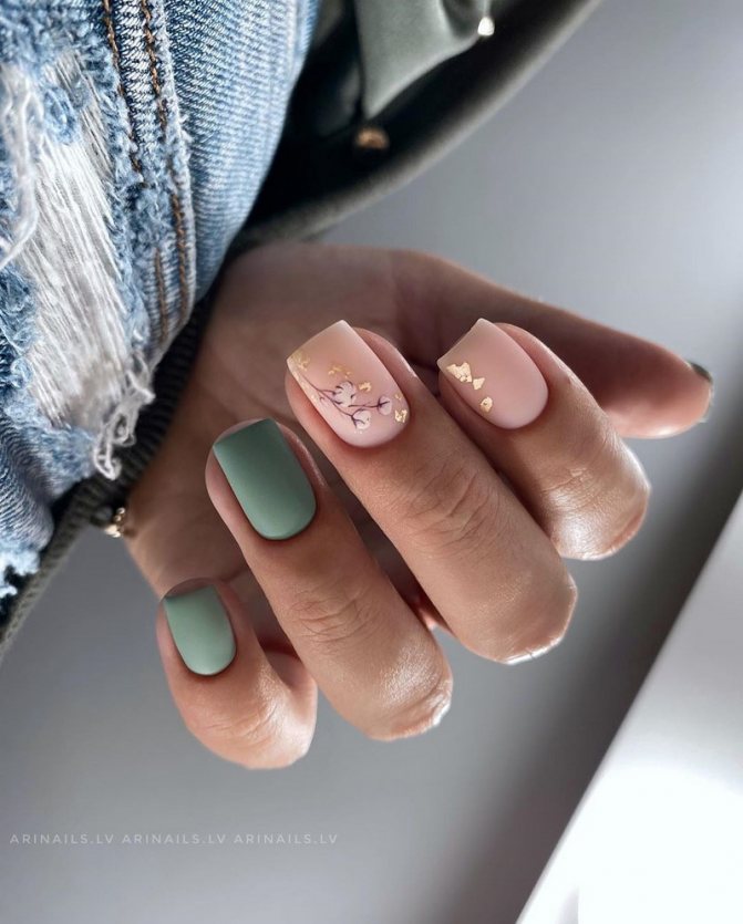 Маникюр на квадратные ноготки в сезоне 2021-2022. Фото. Тренды