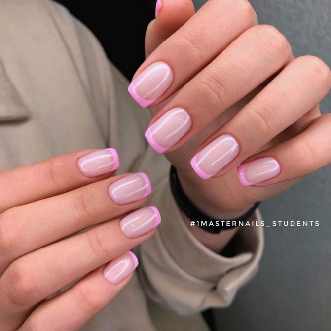 Маникюр на квадратные ноготки в сезоне 2021-2022. Фото. Тренды