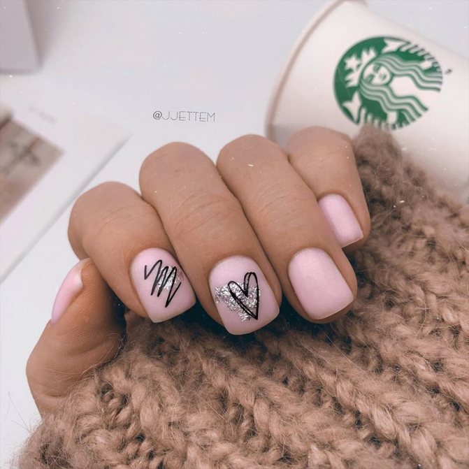 Маникюр на квадратные ноготки в сезоне 2021-2022. Фото. Тренды