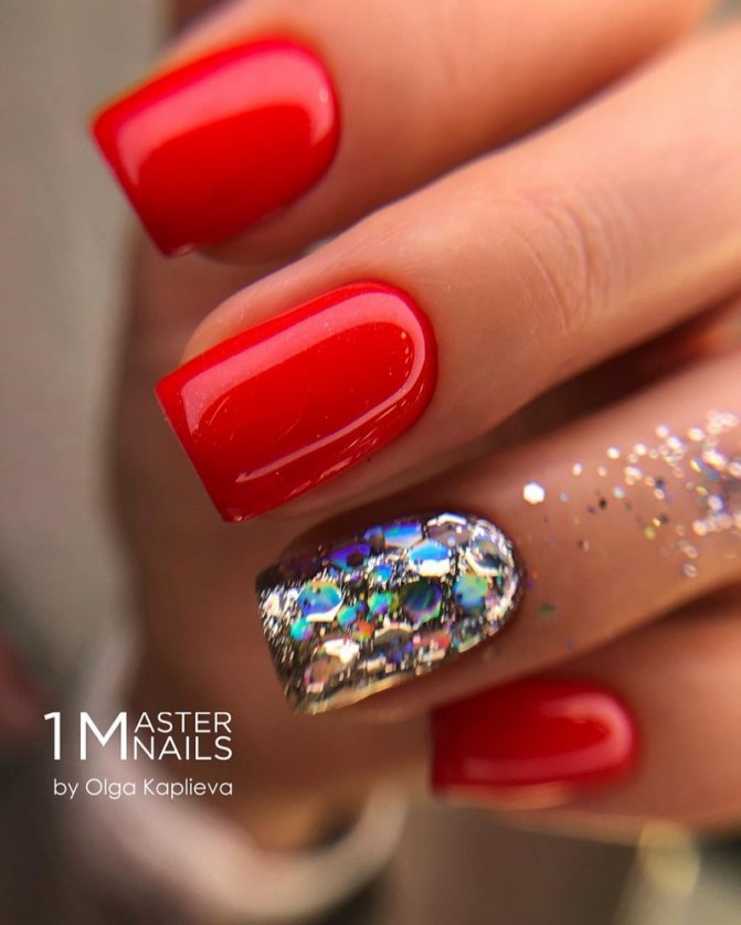 Маникюр на квадратные ноготки в сезоне 2021-2022. Фото. Тренды