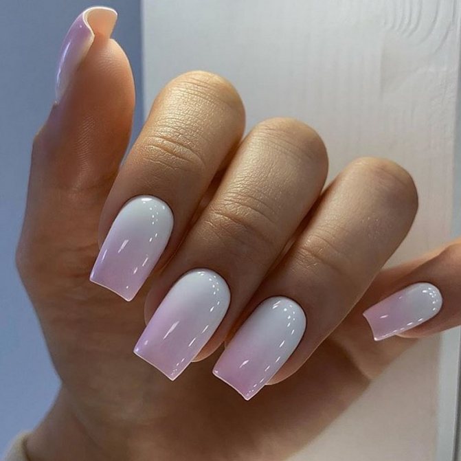 Маникюр на квадратные ноготки в сезоне 2021-2022. Фото. Тренды