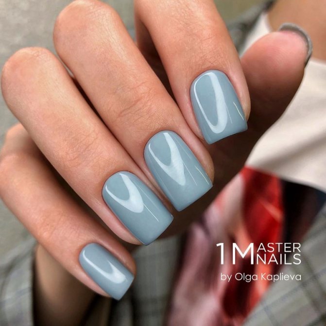 Маникюр на квадратные ноготки в сезоне 2021-2022. Фото. Тренды