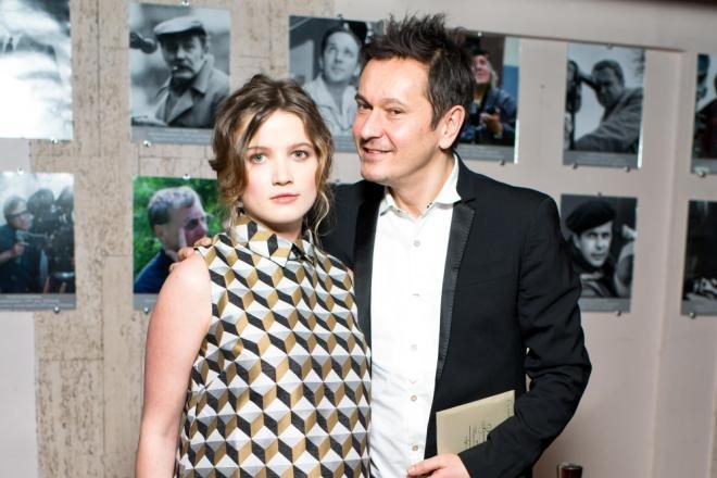 Мария Поезжаева и Владислав Опельянц на премии «Золотой орел-2017»