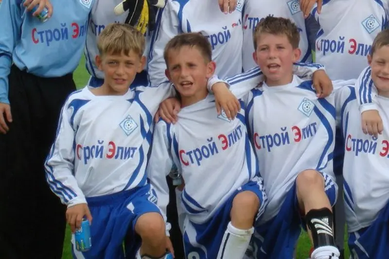 Михаил Литвин в детстве