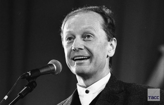 Михаил Задорнов молодой