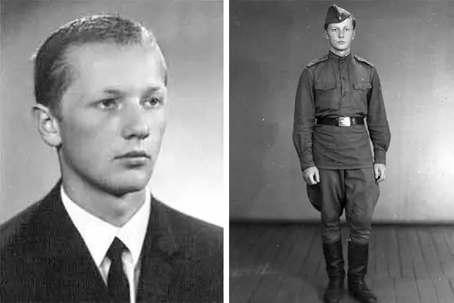 Михаил Задорнов в молодости