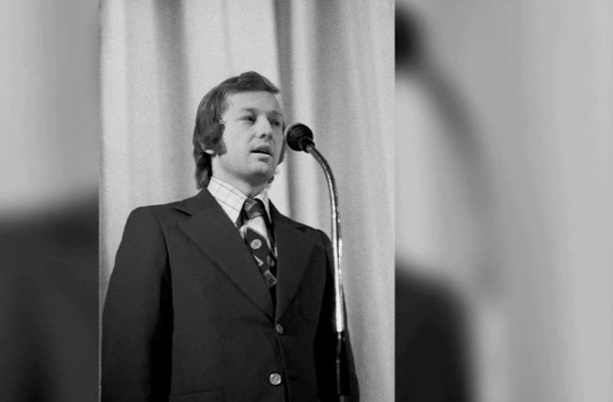 Михаил Задорнов в молодости