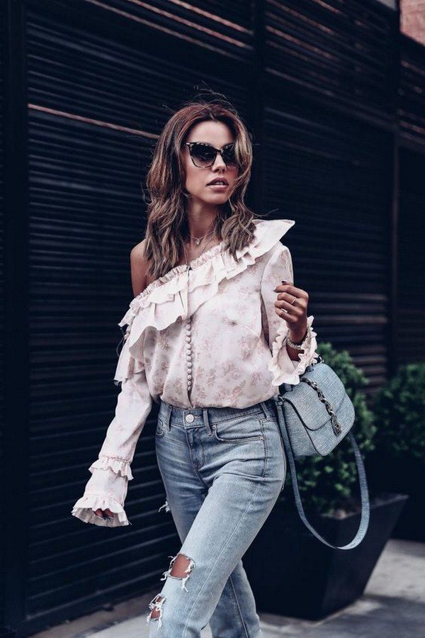 Модные блузки 2019-2020: топ-10 трендовых моделей блузок, тенденции и новинки