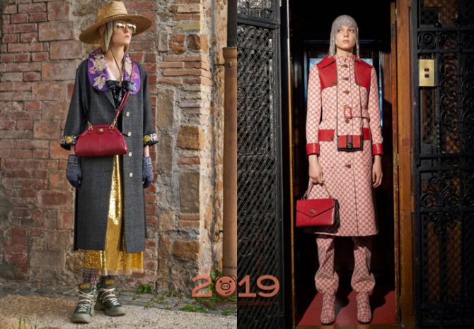 Модные луки от Гуччи зима 2018-2019