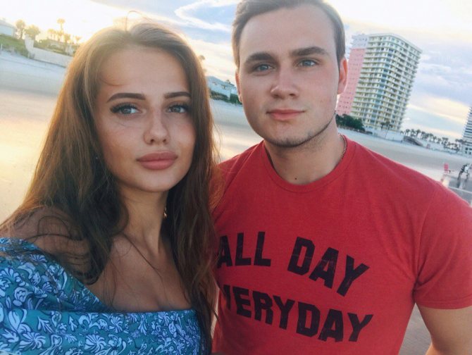 Николай Соболев и Полина Чистякова