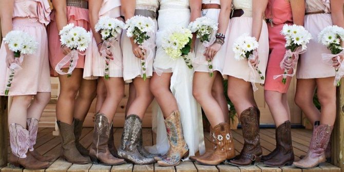 Обувь для подружек невесты