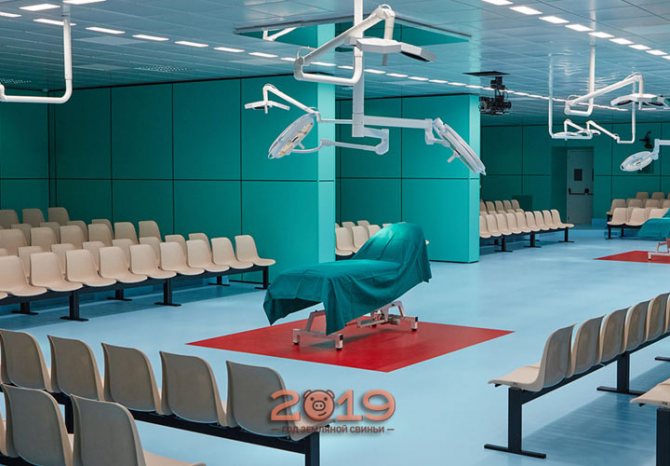 Оформление подиума Gucci осень-зима 2018-2019