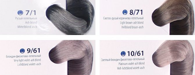 палитра пепельный Estel Professional DE LUXE