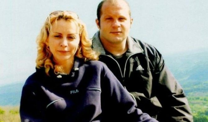 Первая жена Федора Емельяненко