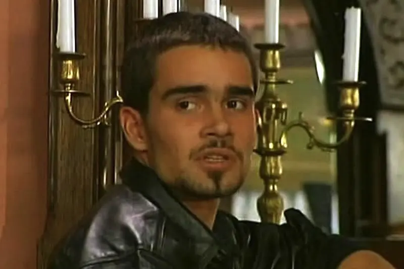 Пётр Фёдоров в молодости (кадр из фильма «Тёмный инстинкт»)