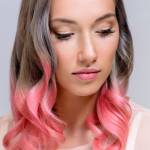 покрасить волосы в два цвета