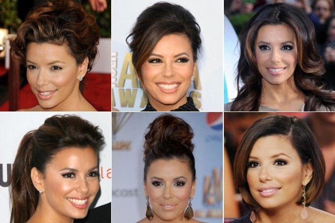 Прически Евы Лонгории